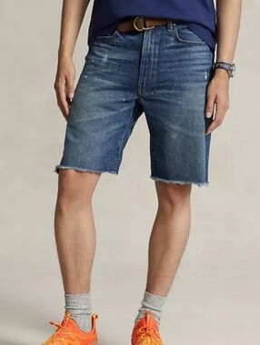 Polo Ralph Lauren Mens Classic Fit 10" Denim Shorts Size 40